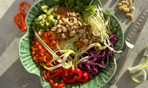 Asian-Inspired Glass Noodle Salad