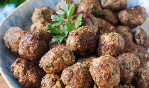 Keftedes (Greek Meatballs)