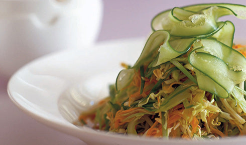 KYLIE KWONG'S CELERY, CARROT AND CABBAGE SALAD