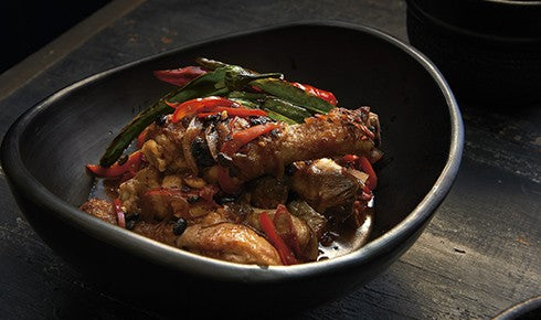KYLIE KWONG'S BRAISED CHICKEN DRUMSTICKS WITH BLACK BEAN AND CHILLI