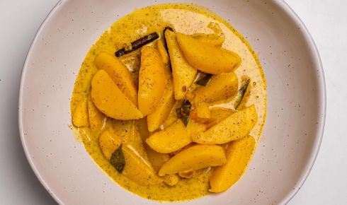 Sri Lankan Mustard Potato Curry