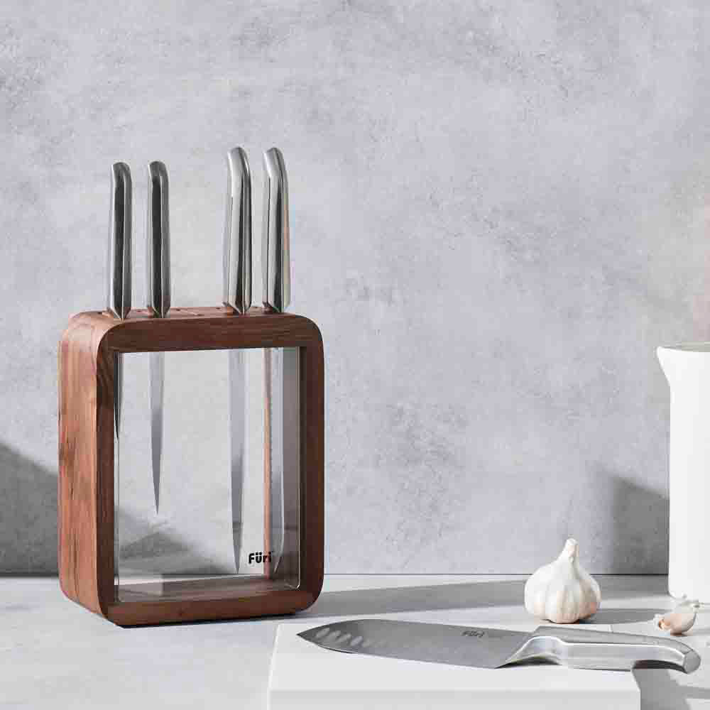 Furi Pro Vault Knife Block Set 6 Piece