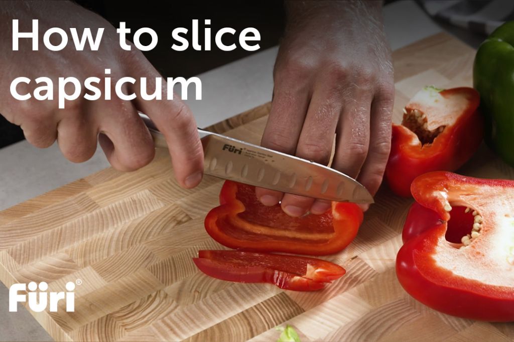 HOW TO SLICE CAPSICUM