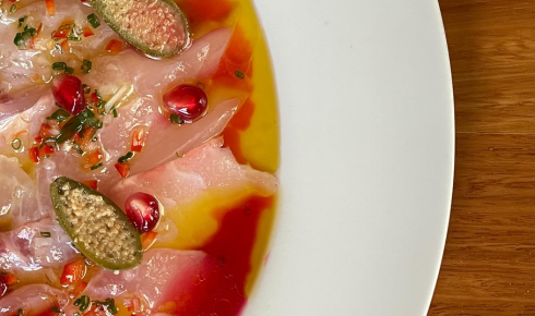 Summer Ruby Snapper Crudo