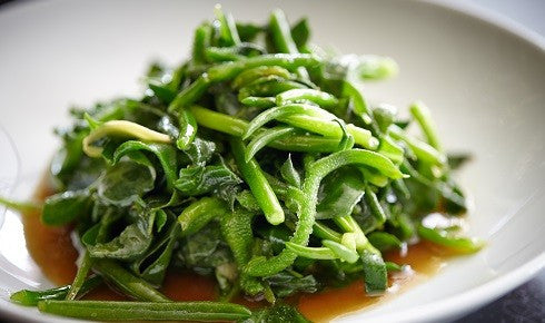 KYLIE KWONG'S STIR FRIED NATIVE GREENS