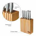 Wood Knife Block Set 7 Piece