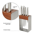 Stainless Steel Knife Block Set 5 Piece