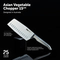 Asian Vegetable Chopper 15cm