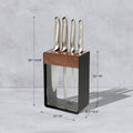 Limited Edition Black Knife Block Set 5 Piece