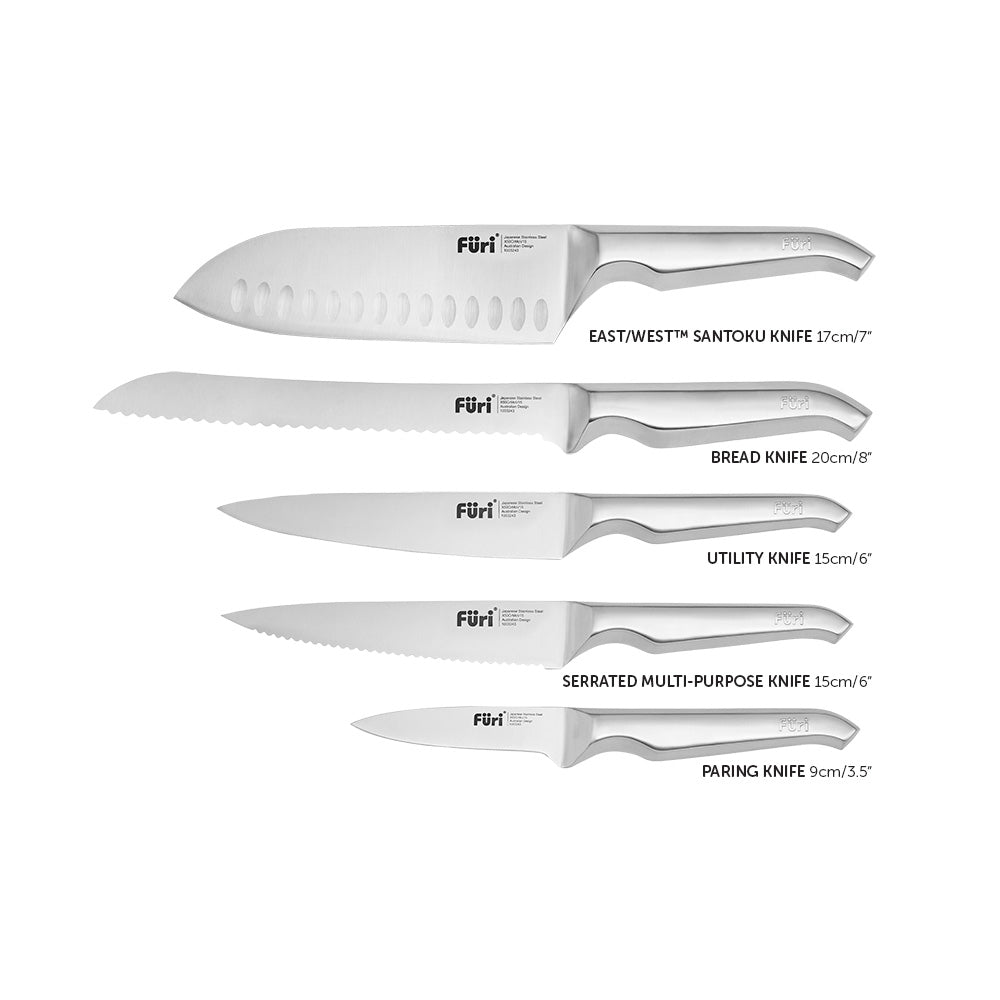 Segmented Knife Block Set 6 Piece – Furi