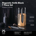 Magnetic Hexagonal Knife Block Set 7 Piece