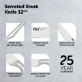 Serrated Steak Knives Set 4 Piece