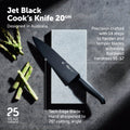 Jet Black Cook's Knife 20cm