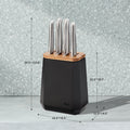 Stone Knife Block Set Midnight 5 Piece