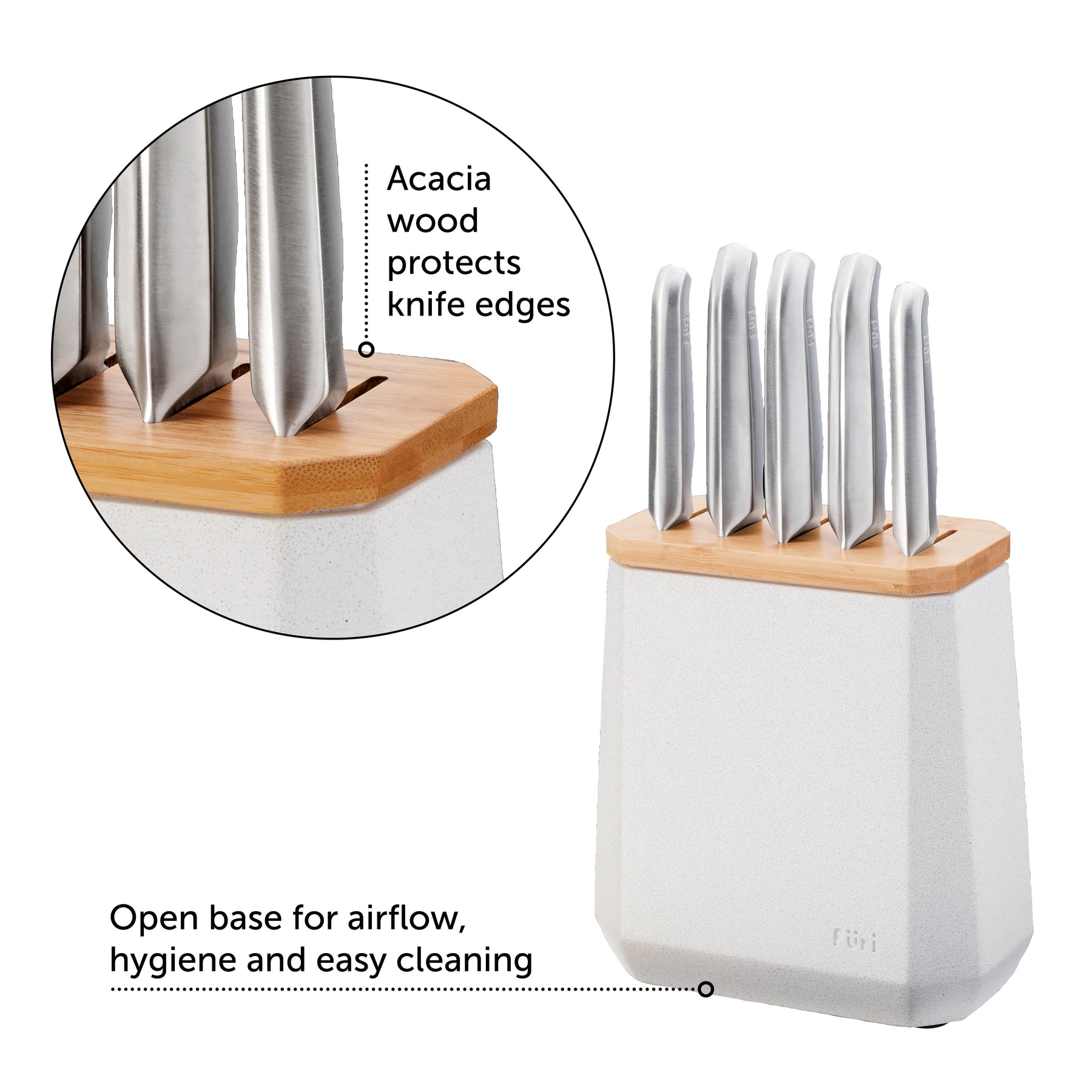 Knife Block Hygiene: Effective Cleaning Tips 5 Knife block materials and design considerations