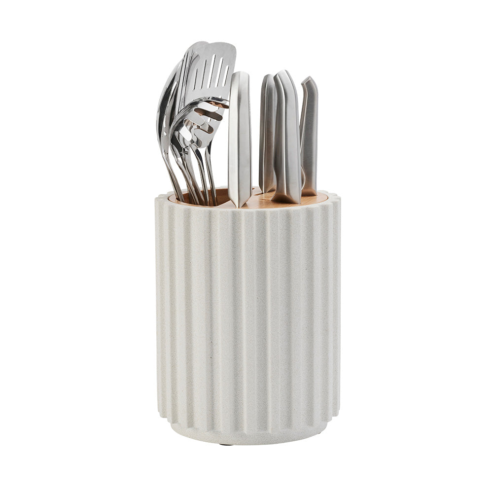 Radial Stone Block Set Snow Terrazzo 5 Piece – Furi