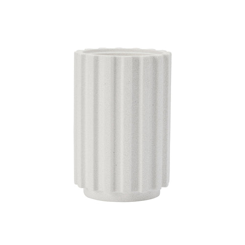 Furi Pro Radial Stone Utensil Holder Snow Terrazzo