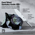 East/West™ Santoku Knife 20cm