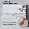 East/West™ Santoku Knife 20cm