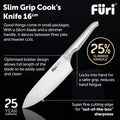 Small Grip Cook's Knife 16cm