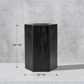 Pro Jet Black Magnetic Hexagonal Knife Block