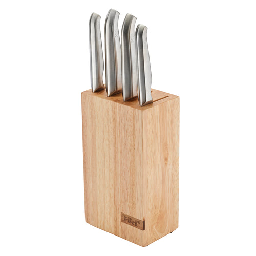Pro Wood Knife Block Set 5 Piece