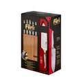 Pro Wood Knife Block Set 7 Piece