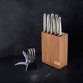 Acacia Wood Knife Block Set 7 Piece