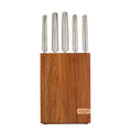 Acacia Wood Knife Block Set 7 Piece