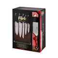 Triple Rivet Magnetic Slimline Knife Block Set 6 Piece