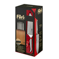 Open Slat Wood Knife Block Set 7 Piece