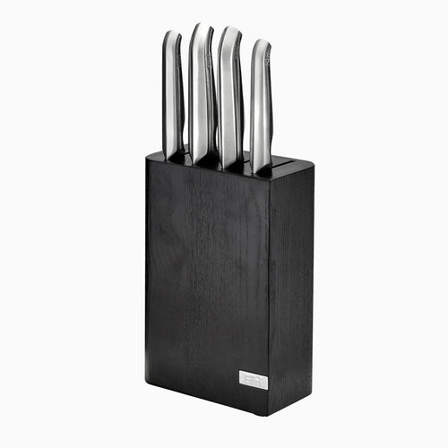 Duality Knife Block Set 5 Piece Jet Black