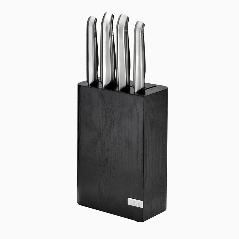 Duality Knife Block Set 5 Piece Jet Black