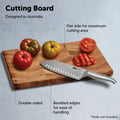 Chevron Cutting Board (Medium)