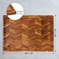 Chevron Cutting Board (Large)