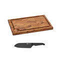 Jet Black Knife & Board Bundle