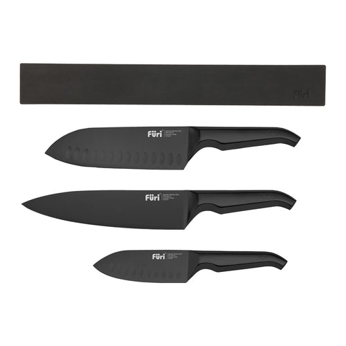 Jet Black Knife Rack Bundle