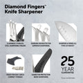 Diamond Fingers™ Knife Sharpener