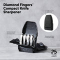 Diamond Fingers™ Compact Knife Sharpener