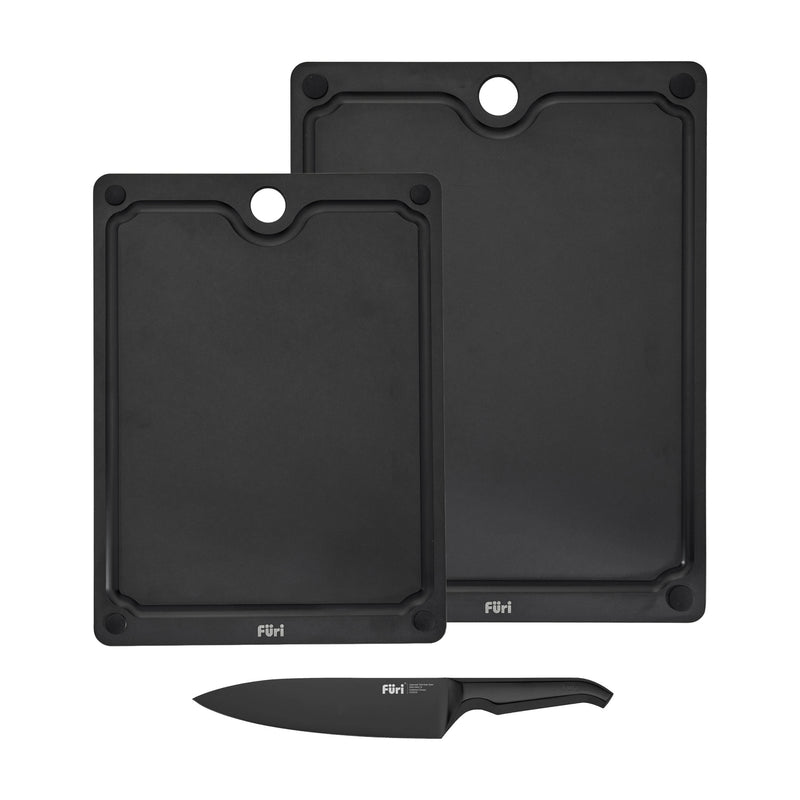 Duraboard Set & Jet Black Knife Bundle