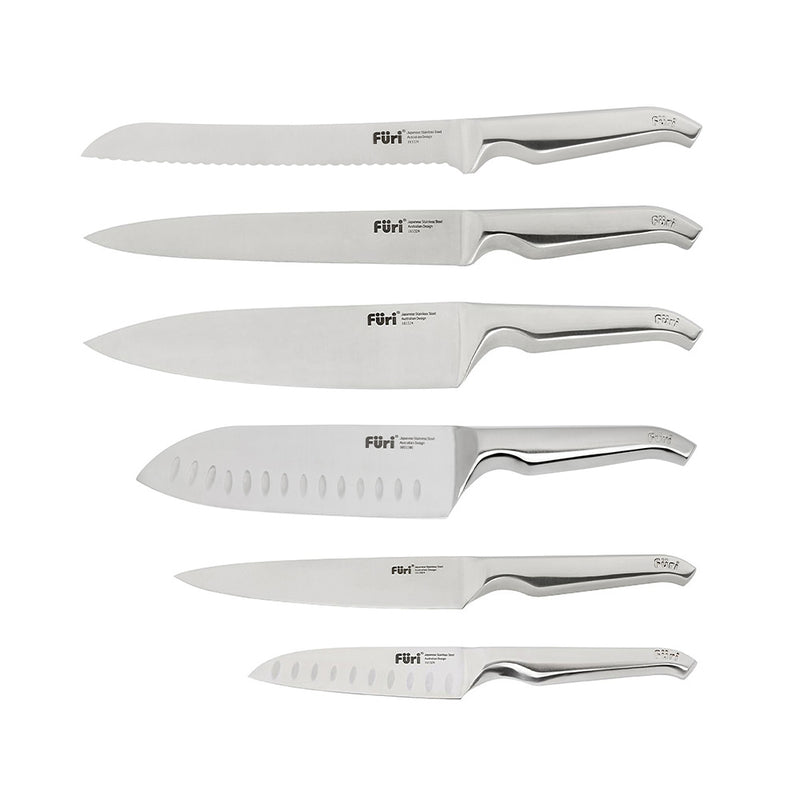 Furi Pro Hexagonal Knife Block Set 7 Piece