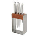 Furi Pro Stainless Steel Knife Block Set 5 Piece