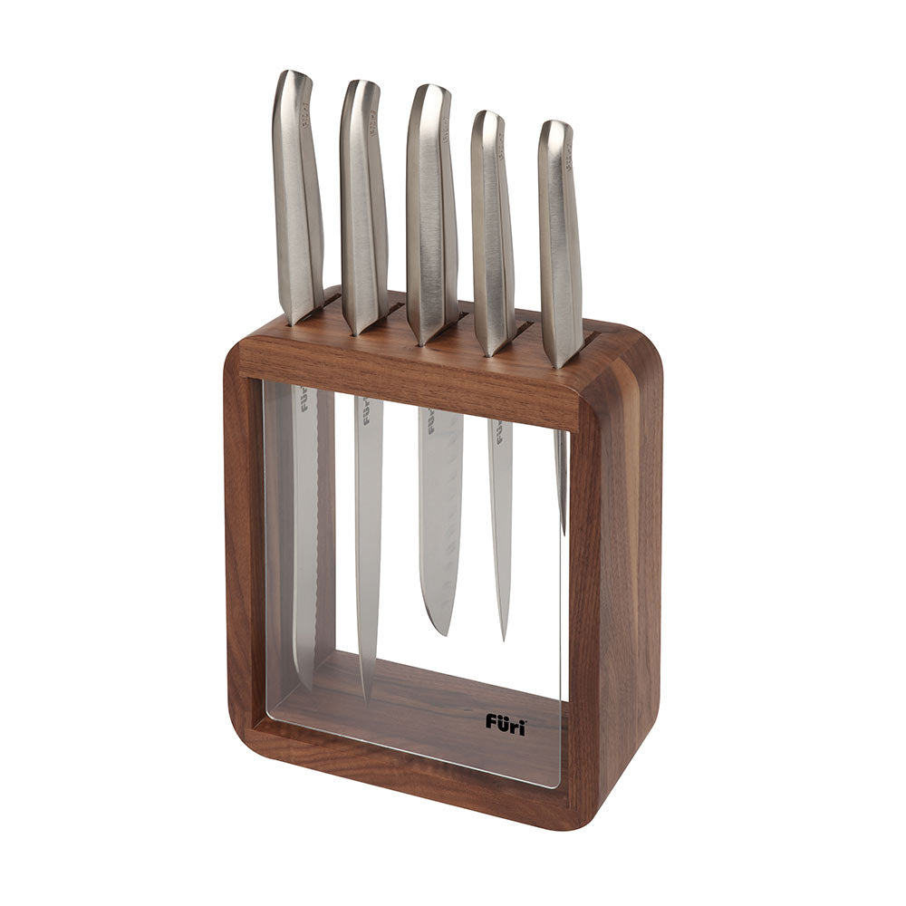 Furi Pro Vault Knife Block Set 6 Piece