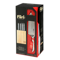 Furi Pro Wood Knife Block Set 5 Piece