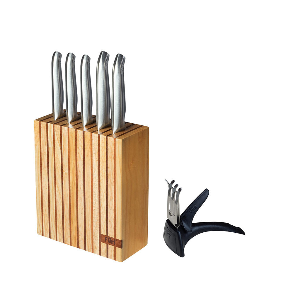 Wood Knife Block Set 7 Piece – Furi